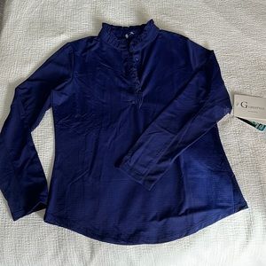 Golf- G Lifestyle Long Sleeve Double Ruffle top Size M